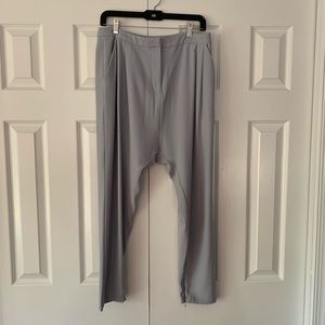 Grey Drop Crotch Pants